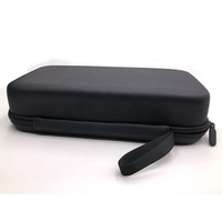 Étui de transport léger en EVA rigide et rembourré, design avec plateau moulé, extérieur en cuir PU, double fermeture éclair, pour clavier Mac Mini