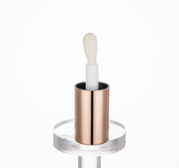 Flacon vide transparent de 3 ml pour brillant à lèvres, tube de gloss avec applicateur, emballage cosmétique personnalisé par l'usine ZHONGYU