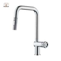 Robinet d'évier de cuisine 2023 certifié ODM CUPC, motif diamant simple, résistant aux taches, finition chrome poli/nickel brossé