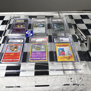 Porte-cartes de collection en acrylique transparent avec aimant puissant SYP pour carte de <span class=keywords><strong>rookie</strong></span> de Dak Prescott 2016 Donruss # 362 BGS 9.5 Affichage 6 emplacements Carte classée - Product Image 4