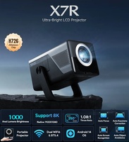 2025 Precio de fábrica original Auto Focus Keystone Android 14 1080P 8K WiFi 6 Home Cinema 3D Teléfono inteligente Proyector de tiro corto