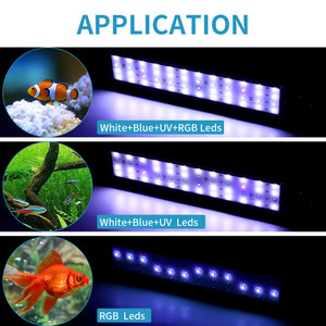 Éclairage LED pour aquarium série JSD Horizon 2026 WRGB en alliage d'aluminium, accessoires pour aquarium planté, vente en gros, remplacement 1 à 1, haute luminosité - Product Image 2