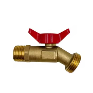 Sử dụng rộng rãi Chất lượng cao vệ sinh Brass van góc với bướm xử lý giả mạo - Product Image 4