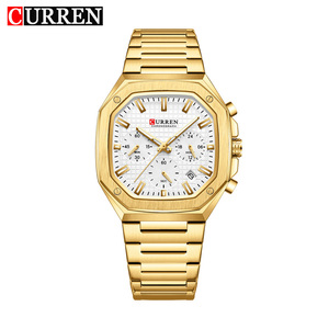 นาฬิกาข้อมือผู้ชาย CURREN 8459 แฟชั่น ดีไซน์ทันสมัย ระบบควอตซ์ แบรนด์ดัง ระดับท็อป หรูหรา พร้อมฟังก์ชั่นจับเวลา โครโนกราฟ สปอร์ต - Product Image 1