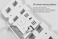 Réveil numérique moderne, horloge murale de bureau, horloge 3D, lumière LED colorée avec fonction de répétition et thermomètre