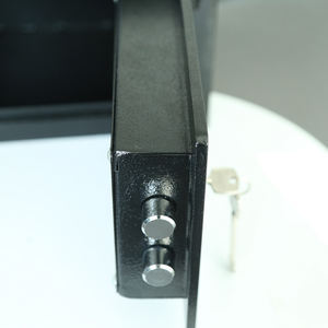 Caja Fuerte de Seguridad para el Hogar de Alta Resistencia de 25x35x25cm, 8mm 4mm, con Cerradura Digital Electrónica y Cerradura con Llave, Pantalla LCD, Almacenamiento para Armas - Product Image 5