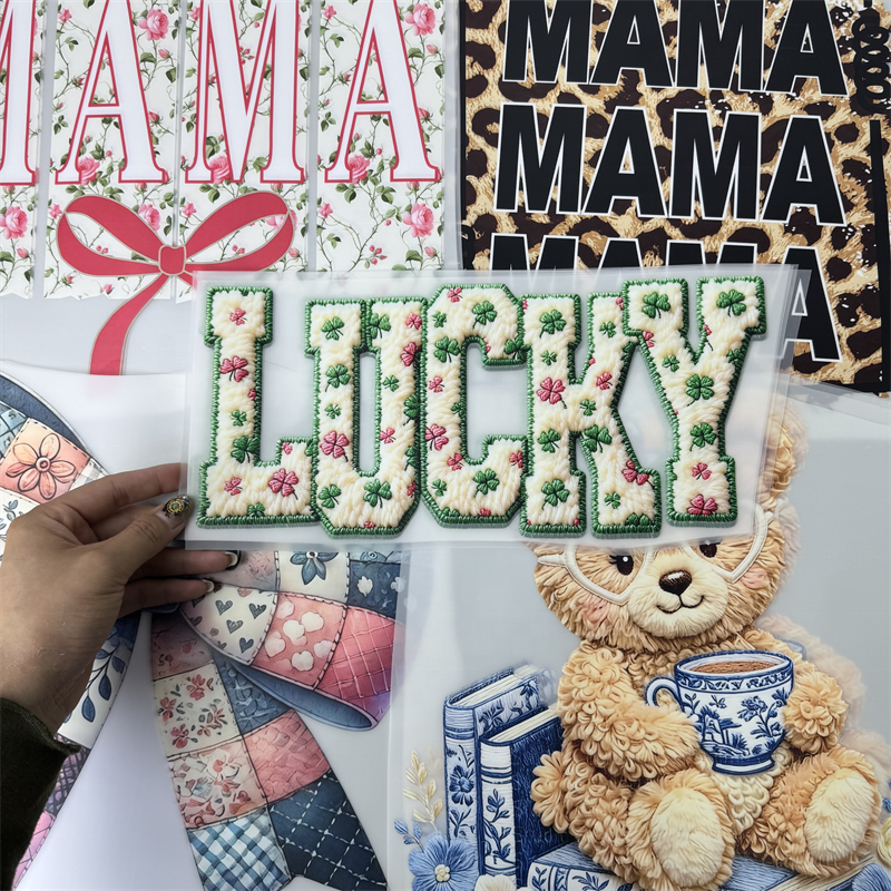 T Shirt Transfer Packaging Supplier Durable DTF Transfers Stickers Washable Scratch Resistant Fade Proof
