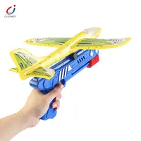 Chengji Amazon oyuncaklar çocuk çekim oyunu uçan uçak mancınık fırlatma köpük uçak hafif silah