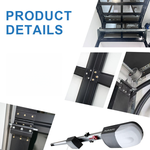 Hiện Đại Mỹ Phong cách hợp kim nhôm hoàn thành bề mặt cửa nhà để xe Bảng điều khiển phân đoạn Lift-Up điện điều khiển từ xa AC 110V - Product Image 4