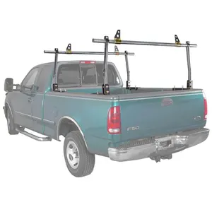 REYNOL Customizable Universal Aluminum Adjustable Pickup Truck Bed Ladder Rack With Ladder Stops Utility Rack Truck Tyre Rack