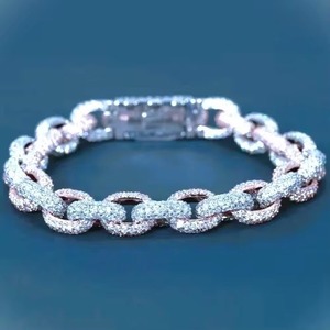 Hot Sale Moissanite Diamond <b>Bracelet</b> 925 <b>Silver</b> Brilliant Cut Stone Tennis <b>Bracelet</b> For Women Fashion Jewelry Available For Sale - Product Image 2
