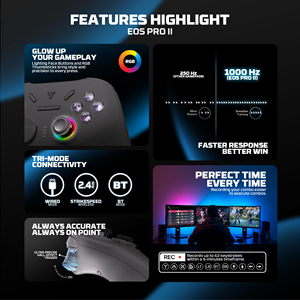 FANTECH WGP15V2 <span class=keywords><strong>Gamepad</strong></span> inalámbrico RGB iluminación vibración juego controlador móvil Joysticks para PC Switch IOS <span class=keywords><strong>Android</strong></span> Gaming - Product Image 6