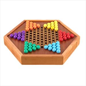 12.6 ''bằng gỗ Trung Quốc Checkers với ngăn kéo-truyền thống Hội Đồng Quản Trị trò chơi với Bộ 16 Mét đầy màu sắc Acrylic bi - Product Image 6