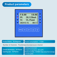Kleiner Durchfluss zähler mit Impuls-Analoge in gangs temperatur Druck fluss RS485-Ausgang LCD-LED-Anzeige