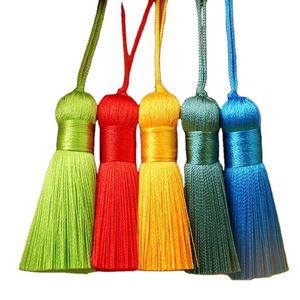 Polyester 5cm gland <span class=keywords><strong>frange</strong></span> haute qualité bricolage artisanat fabrication de bijoux vêtement maison décorative pendentif embellissements <span class=keywords><strong>rideau</strong></span> - Product Image 6