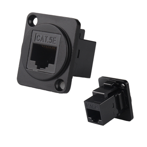 Module réseau de blindage de type D <span class=keywords><strong>RJ45</strong></span> 8P <span class=keywords><strong>CAT</strong></span> 5 CAT6 <span class=keywords><strong>7</strong></span> Module de panneau Connecteur de <span class=keywords><strong>prise</strong></span> réseau - Product Image 5