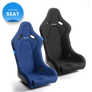 Siège de course sportive à coque en tissu Fantom FRP de qualité supérieure personnalisé avec haute résistance à l'abrasion empêche l'usure de la surface - Product Image 1