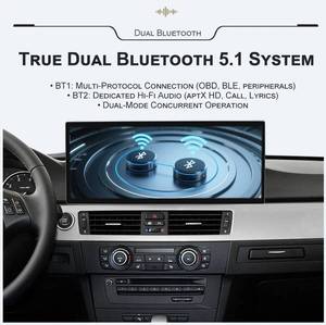 Lecteur multimédia vidéo pour voiture avec écran tactile HD de 15,8 pouces pour BMW F10 F11 F18 2011-2017, système CCC <span class=keywords><strong>CIC</strong></span>, CarPlay sans fil, GPS, autoradio - Product Image 6