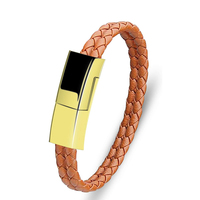 Bracelet en cuir créatif pour téléphone, pour chargeur USB, câble USB, synchronisation de données, nouvelle collection 2022