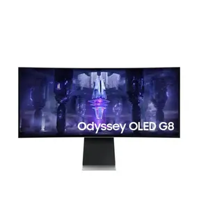 Brand New PC Monitor Sam sung Odyssey-G8 34 inch Curved Monitor Full HD LCD Display S34BG850SC OLED Gaming Monitor