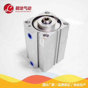 กระบอกลมบางเฉียบ Zhaolong Pneumatic Sda63x100 ตัวเรือนอะลูมิเนียมมาตรฐาน เส้นผ่านศูนย์กลาง 63 มม. ทนความร้อนสูง - Product Image 4