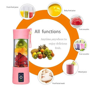Mixeur Portable de Fruits en Gros, Mini Bouteille Personnelle d'Été, Machine à Jus USB à 6 Lames pour la Cuisine - Product Image 6