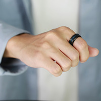 Anneaux en carbure de tungstène de qualité supérieure pour hommes, vente en gros, simples, mats, polis, plaqués, bijoux en acier tungstène pour hommes