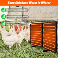 Couveuse de poulet pliable à économie d'énergie équipement d'élevage de volaille poulailler plaque chauffante panneau de chauffage électrique