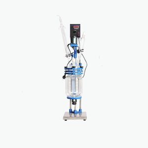 1L to 5L Laboratory Desktop Vacuum Pyrolysis Reactor, Jacketed Glass Design for Lab Work - Product Image 1