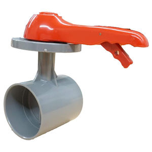 วาล์วควบคุมปริมาณลมแบบก้านโยก รุ่น P46-002 ผลิตจาก PVC ทนทานต่อการกัดกร่อน ยี่ห้อ Kansaikako - Product Image 1