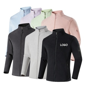 High Quality Unisex Outdoor Jacket Windbreaker Polar Fleece Jacket <strong>Coat</strong> Custom Embroidery Logo Body <strong>Warmer</strong> Fleece <strong>Coat</strong> - Product Image 1