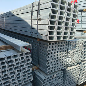 Harga Murah jual panas Q235 baja struktural Saluran U galvanis mendukung saluran ASTM standar dengan layanan pemotongan pukulan - Product Image 4