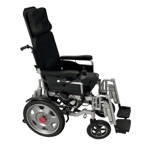 Silla <span class=keywords><strong>de</strong></span> <span class=keywords><strong>Ruedas</strong></span> Eléctrica Plegable con Rueda Trasera Pequeña, Fácil <span class=keywords><strong>de</strong></span> Transportar, Batería <span class=keywords><strong>de</strong></span> Litio <span class=keywords><strong>de</strong></span> 24V20A, Capacidad <span class=keywords><strong>de</strong></span> 150 kg, Certificación CE, Dropship - Product Image 4
