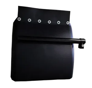 Estándar Universal de montaje en tubo negro cuarto trasero <span class=keywords><strong>guardabarros</strong></span> fácil de usar de <span class=keywords><strong>remolque</strong></span> - Product Image 1