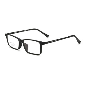 Monturas de cristal <span class=keywords><strong>retro</strong></span> ultraligeras para hombre, venta al por mayor, 9826 monturas de gafas, gafas graduadas rectangulares negras de negocios - Product Image 6