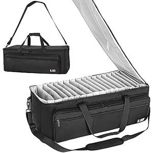 Bolsa organizadora de cables de datos de viaje impermeable portátil Estuche de transporte de cable de cargador electrónico plegable de muestra gratis - Product Image 1