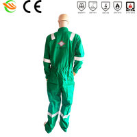 Combinaisons de travail en coton ignifuge certifiées CE, uniformes de sécurité haute visibilité, sortie d'usine