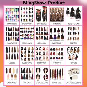 Peluca de cabello humano Remy para mujeres negras, venta al por mayor, coleta - Product Image 6