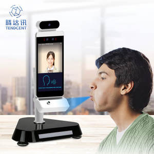 Machine de détection d'alcool biométrique de type bureau avec reconnaissance faciale, contrôle d'accès et pointage des présences pour chauffeurs de <span class=keywords><strong>bus</strong></span> avant le poste - Product Image 1