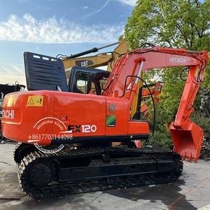 EX120-3 EX120-5 12 tonnes Meilleure vente HITACHI Ex120 Hydraulique Modèle 2018 Moteur Cummins 12 tonnes Excavatrice sur chenilles d'occasion - Product Image 1