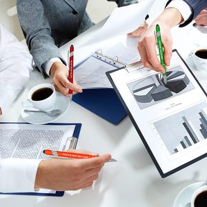 Rose Gold 2 Trong 1 Kim Loại Bút Bi Với Stylus Màn Hình Cảm Ứng Cho Điện Thoại-Khuyến Mại Quà Tặng Tùy Chỉnh Bóng Bút Laser Khắc - Product Image 3