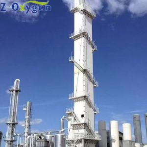 Usine de séparation d'air pour l'azote liquide et l'oxygène avec PLC et pompe, haute efficacité, capacité de 50 Nm3/h - Product Image 1