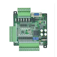 Amsamotion FX3U-14MR/MT - Placa de Control Industrial PLC, 14 E/S, RS485, 24 V, Programación de Automatización, Compatible con FX1N/FX2N