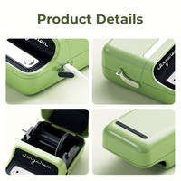 NIIMBOT B21 Imprimante d'étiquettes portable 2 pouces, imprimante d'étiquettes thermique intelligente mini, imprimante d'étiquettes de logo