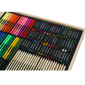 Art Supply 251Piece-Premium Mega Holzkiste Art Set Mal-und Zeichenset, das alle zusätzlichen Vorräte enthält - Product Image 6