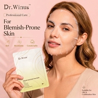 Mascarilla Facial de Ácido Salicílico y Ectoína para el Alivio del Acné, Control de Grasa, Aclarante, Reparación de la Barrera Cutánea, Hidratación Profunda