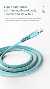 Evrensel Android telefon ve Tablet veri kablosu 8A USB-<span class=keywords><strong>C</strong></span> mobil şarj cihazı - Product Image 6