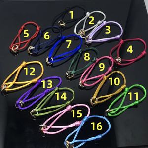 유럽과 미국의 새로운 DIY 3 색 3 링 커플 팔찌 패션 모든 매치 스테인레스 스틸 3 링 팔찌 - Product Image 5