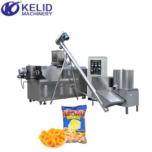 Cheese Balls Corn Puffed Machine Snacks Production Line For Making Corn Puff