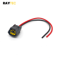 Connecteur automobile bidirectionnel étanche en cuivre pour klaxon, boîtier PBT 6098-0137 DJR7022FA-2.2-21